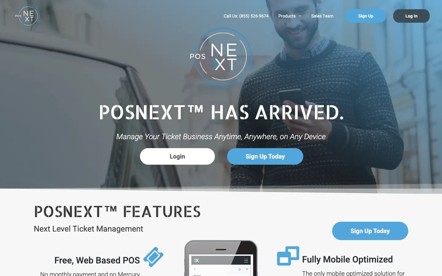 POSNext's product page